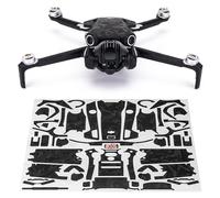 WRAPGRADE Skin Compatibile con DJI Mini 4 Pro (Black Bumpy Camo)