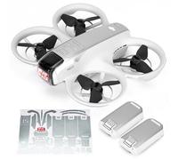Wrapgrade Skin Compatibile con DJI NEO Accent Color (Airforce Silver)