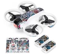 Wrapgrade Skin Compatibile con DJI NEO Accent Color (Metal Sticker Bomb)