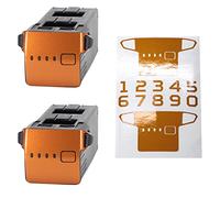 Wrapgrade Skin Compatibile con Mavic 3 | 2 batterie aggiuntive (BUTTERFLY COPPER)