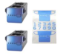 Wrapgrade Skin Compatibile con Mavic 3 | 2 batterie aggiuntive (CELESTE BLUE)
