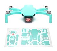 WRAPGRADE Skin set di adesivi compatibile con DJI Mini 2 (MINT BLUE)