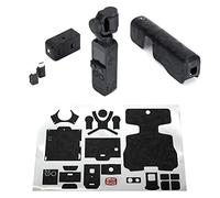 WRAPGRADE Skin Stickers per DJI Pocket 2 (Black Bumpy CAMO)