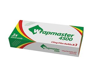 Wrapmaster 31 C81 cling film refill, 45,7 cm trasparente (confezione da 3)