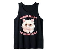 Wrapped in Fluff, The Persian's Touch Cat Lover Owner Canotta
