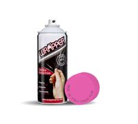 Wrapper, pellicola spray rimovibile, 400 ml Fuxia fluo Wrapper è una vernice