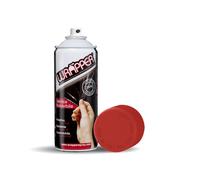 Wrapper, pellicola spray rimovibile, 400 ml Rosso fuoco Ral 3000 Wrapper è una