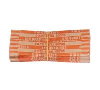 Wrapper wrapper preformato tubo di carta moneta 300pcs manuale anti -rottura riempiendo le macchine per bancone automatiche per la moneta per l'organizzazione di stoccaggio moneta ($ 0,25)