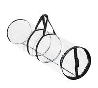 Wrapping Paper Organizer - PVC 100x20cm | Large Capacity Gift Wrap Storage Bag For 39 Inch Rolls | Portable Carrying Gift Wrapping Station For Ribbon Bows Bags Holiday Storage