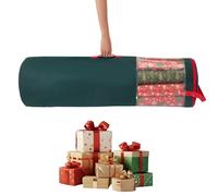 Wrapping Paper Organizer Storage, Large Capacity Wrapping Storages, Stain Resistant Gift Wrap Bag, Foldable Container Tote, Holder for Basement Cabinet Closet Travel Workplace Laundry