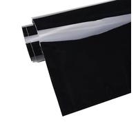Wrapping Pellicola adesiva nero ultra lucida per interni e wrap moto, rotolo di pellicola autoadesiva (45 x 152 cm)