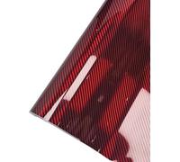 Wrapping Pellicola Adesivo for la modifica della decalcomania dell'automobile della pellicola del vinile dell'avvolgimento della fibra del carbonio dell'arcobaleno rosso lucido 5D for l'involucro degl