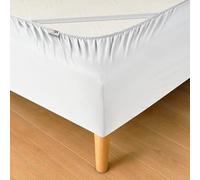Wrappybag Vestiletto Singolo 90 x 200 con Elastici - Rinnova e Modernizza il Tuo Vecchio Giroletto - Copertura Giroletto Colore Bianco - 6 Misure Disponibili