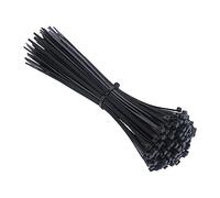 Wraps cravatta in nylon, Fascette fermacavi in nylon e plastica 100 pezzi 5X300 anello di fissaggio 3X200 cerniera con 5X200 autobloccante(5x400 100pcs)