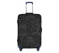 Wratle Copertura protettiva elastica per valigie, adatta per bagagli da 45,7 a 76,7 cm, pulcino, Abstract Science Chimica Illustrazione 3D, XL