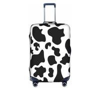 Wratle Copertura protettiva elastica per valigie, adatta per bagagli da 45,7 a 76,7 cm, quiz matematica, Mucca, M
