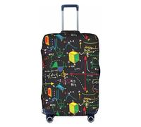 Wratle Copertura protettiva elastica per valigie, adatta per bagagli da 45,7 a 76,7 cm, quiz matematica, Quiz di matematica, M