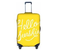 Wratle Coprimaterasso elastico per valigie, adatto per bagagli da 45,7 a 76,7 cm, motivo: papaveri, Buon Ciao Sunshine, S