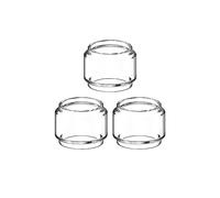 WratryParts 3 in 1 Replacement Bubble Fat Glass Tube Tank Dust Cap Fit For Drag 4 Kit Uforce L TPD Tank RTA(3Pcs Fat)
