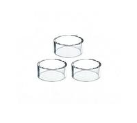 WratryParts - 3 tubi di ricambio dritti in vetro per serbatoio Z Nano 2 RTA (2 ML dritto)