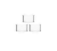 WratryParts, 3 tubi di ricambio in vetro trasparente per serbatoio BSKR Berserker V1.5 MTL RTA (3 pezzi dritti)