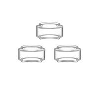 WratryParts 3pcs Replacement Straight Fat Bubble Glass Tube Tank For Kylin M Pro RTA Tank Silicone Ring (8-ML Fat)