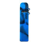 WratryParts - Custodia in silicone compatibile con Uwell Caliburn G3, custodia protettiva e resistente, custodia, custodia, protezione (nero blu)