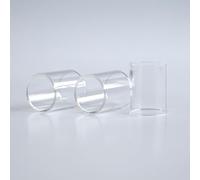 WratryParts Replacement Fat Glass Tube for Justfog Q16 Pro 1.9ml RTA Tank (3Pcs)