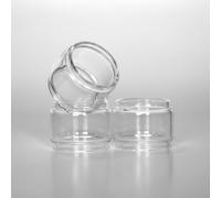 WratryParts Replacement Fat Glass Tube for Voopoo Uforce-X Tank 5.5ML RTA (3Pcs Glass Tube)