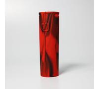 WratryParts Silicone Case Compatible with Vaporesso Sky Solo Plus Pen Kit | Protective, Durable Skin, Sleeve, Cover, Wrap, Gel, Case, shield (Black Red)