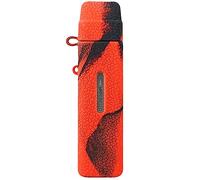 WratryParts Silicone Case Compatible with Vaporesso Xros Mini Kit | Protective, Durable Skin, Sleeve, Cover, Wrap, Gel, Case, shield (Black Red)