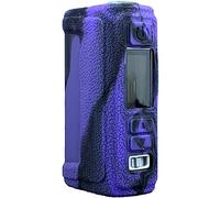 WratryParts Silicone Case Compatible with Voopoo Argus GT 2 Kit | Protective, Durable Skin, Sleeve, Cover, Wrap, Gel, Case, shield (Black Purple)