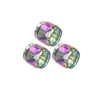 WratryParts, tubo di ricambio per serbatoio TFV16 RTA, 3 pezzi, per serbatoio Fat Bubble trasparente multicolore (3 pezzi Fat Rainbow)