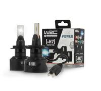 WRC 2 Lampadine LED H7 12V/24V 19W Auto - Temperatura 6100K Bianco Freddo - Abbaglianti Anabbaglianti Fendinebbia - Plug and Play