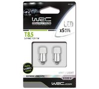 Wrc Coppia lampadine led T8,5 12V (T4W)