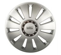 Wrc Set 4 copricerchi 13'' silver disegno 2