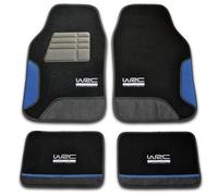 TAPPETI SPORTIVI WRC IN MOQUETTE SET COMPLETO PER AUTO 4 PEZZI TAPPETINI