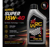 WRC Super 15W40 Olio Motore A3/B4 API SM/CF VW 501 505 9L
