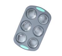 Wreath Ice Mold - Non stick Easy Release Silicone Christmas Wreath Ice Tray for Home Bar, Kitchen, Whiskey, Cocktail, Beverage, Drinks, Coffee, Holiday Parties, Entertaining