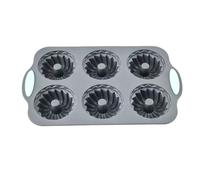 Wreath Ice Mold, Silicone Wreath Ice Cube, Round Holiday Wreaths Jello Puding Cake Pan, for Cubes, Cakes (#C,1PCS)