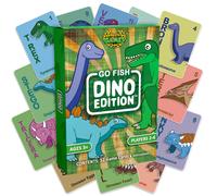 Wreathy Games - Go Fish Dino Edition Card Game Deck - EtÃ 3 anni e oltre