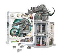 Wrebbit 3d Harry Potter Banco Gringotts Puzzle Multicolor