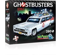 Wrebbit Puzzle 3D Acchiappafantasmi Ecto-1, 280 pezzi