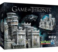 Wrebbit puzzle 3D Il Trono di Spade: Grande Inverno - castello degli Stark (910 pezzi)