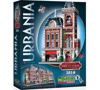 Wrebbit puzzle 3D Urbania caserma dei pompieri 285 pezzi