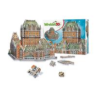 Wrebbit3D Château Frontenac Puzzle 3D | 865 Pezzi del Puzzle | Collezione Castelli e Cattedrali