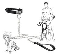 WreGmgg 2024 Nuova Collana in Pelle Nera, Stile Classico, Aspetto alla Moda, Stile Versatile, Design Semplice e Pratico (con Catena Gratuita)-Z