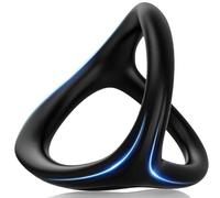 WreGmgg Anello A Y Sportivo in Silicone Nero, Leggero E Portatile, Regolazione Universale delle Dimensioni, Antiscivolo E Stabile, Design Innovativo A Y -Z