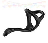 Wregmgg Anello Di Estensione A Y In Silicone Nero, Leggero, Resistente, Morbido E Confortevole -Z