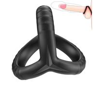 Wregmgg Anello Sportivo Nero A Forma Di Y - Leggero E Non Appesantito Dal Silicone, Design Ergonomico -Z